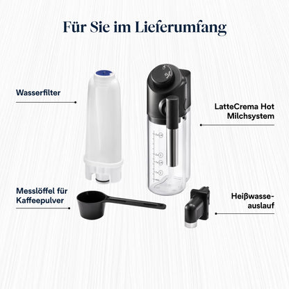 De’Longhi Magnifica Evo ECAM292.81.SB-Kaffeevollautomat mit Vollautomatischem cremigen Milchschaum, 7 One-Touch-Getränke, Cappuccino & Espresso, Kaffeemaschine, Soft-Touch-Bedienfeld, Silber